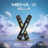 【MEHA XBAR 魅嗨】小黑條7000口拋棄式小煙｜3%丁鹽強勁擊喉｜台灣現貨免運