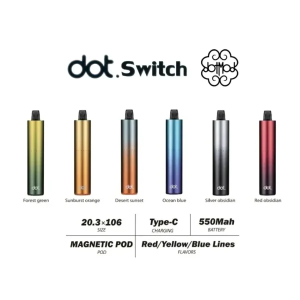 DOTMOD-佩特里-Dot-Switch-_-換彈式主機-_-單主機-500mAh-蒸汽領域-魯米國際有限公司.webp 【DOT佩特里】專用主機|黑金防刮550mAh續航|台灣現貨秒發