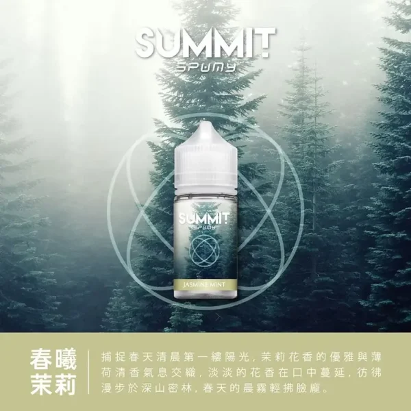 【SPUMY】巔峰極致薄荷丁鹽煙油 30ml｜夏季降溫神器純淨涼感｜台灣現貨免等