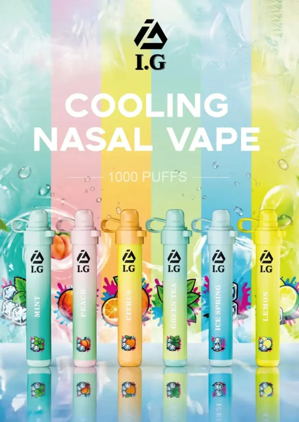 【I.G 夏威夷鼻通】薄荷鼻吸棒｜6款清新香氣 × 隨身便攜設計｜台灣現貨秒發