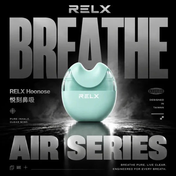 【RELX 悅刻 Hoonose】4000口霧化鼻吸棒｜天然薄荷成分 × 拋棄式鼻吸設計｜台灣現貨秒發