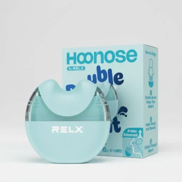 【RELX 悅刻 Hoonose】4000口霧化鼻吸棒｜天然薄荷成分 × 拋棄式鼻吸設計｜台灣現貨秒發