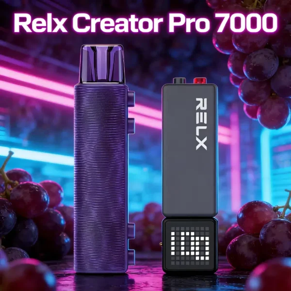 【RELX 悅刻 Creator積木】7000口拋棄式電子煙套裝｜6ml儲油倉 × 積木系列入門款｜台灣現貨秒發